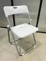 Белый стул для дома и офиса, складной,пластик