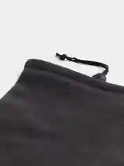 Серый шарф снуд