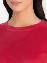 Вишнёвый костюм велюровый, повседневный, спортвный, осенний, для девушек и подростков