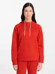 Алый женский костюм двойка утепленный на флисе
