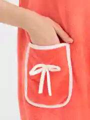 Розовый банный халат, женский, для сауны, бассейна, спортзала, пляжа, полотенце-килт из микрофибры