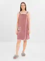 Карамельный банный халат, женский, для сауны, бассейна, спортзала, пляжа, полотенце-килт из микрофибры