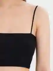 Черный топ женский