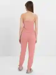 Розовый пижама женская, лапша, домашняя