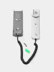 Серебряный трубка координатного домофона УКП-12
