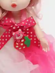 Розовый набор шарнирная кукла аниме / набор 6 кукол аниме / кукла лол / кукла леди баг
