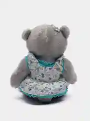 Серый меланж мягкая игрушка "Мишка Тедди", 12 см