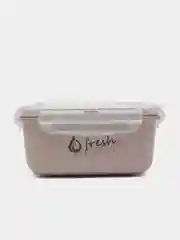 Бежевый контейнер для еды / емкость для хранения продуктов ФРЕШ IDEA