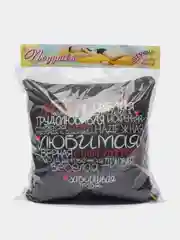 Черный антистресс подушка Штучки, к которым тянутся ручки "Любимая"
