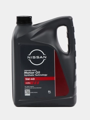 Моторное масло NISSAN Nissan Motor Oil synthetic technology 5W40 синтетическое 5 л