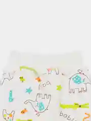 Синий ползунки футер с начесом для новорожденных