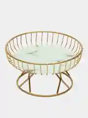 Фруктовница металлическая/ Ваза для фруктов/ Корзина для фруктов и конфет