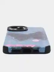 Голубой чехол для iPhone (Айфон) 11, 12, 13, Pro, Pro Max, 14, 15, Pro, Pro Max