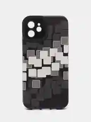 Серебряный чехол для iPhone (Айфон) 11, 12, 13, Pro, Pro Max, 14, 15, Pro, Pro Max