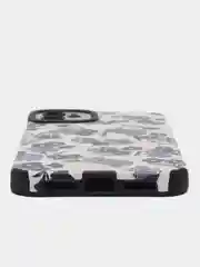 Синий меланж чехол для iPhone (Айфон) 11, 12, 13, Pro, Pro Max, 14, 15, Pro, Pro Max
