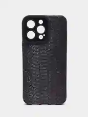 Тёмно-коричневый чехол для iPhone (Айфон) 11, 12, 13, Pro, Pro Max, 14, 15, Pro, Pro Max