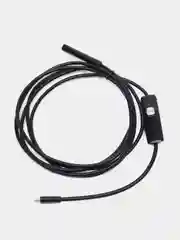 Гибкий эндоскоп с подсветкой 7mm microUSB, камера для диагностики