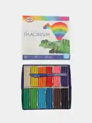 Пластилин классический для детского творчества со стеком "Гамма" 12,18,24,36 цветов