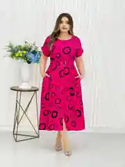 Платье женское, офисное, повседневное, праздничное, большой размер