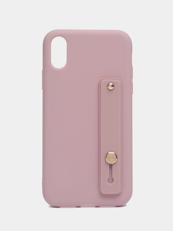 Чехол, с силиконовой ручкой-держателем iPhone 11, 11 Pro, 11 Pro Max, XS, XS Max, XR, 7, 8
