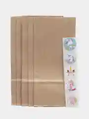 Крафт пакет бумажный с прямоугольным дном