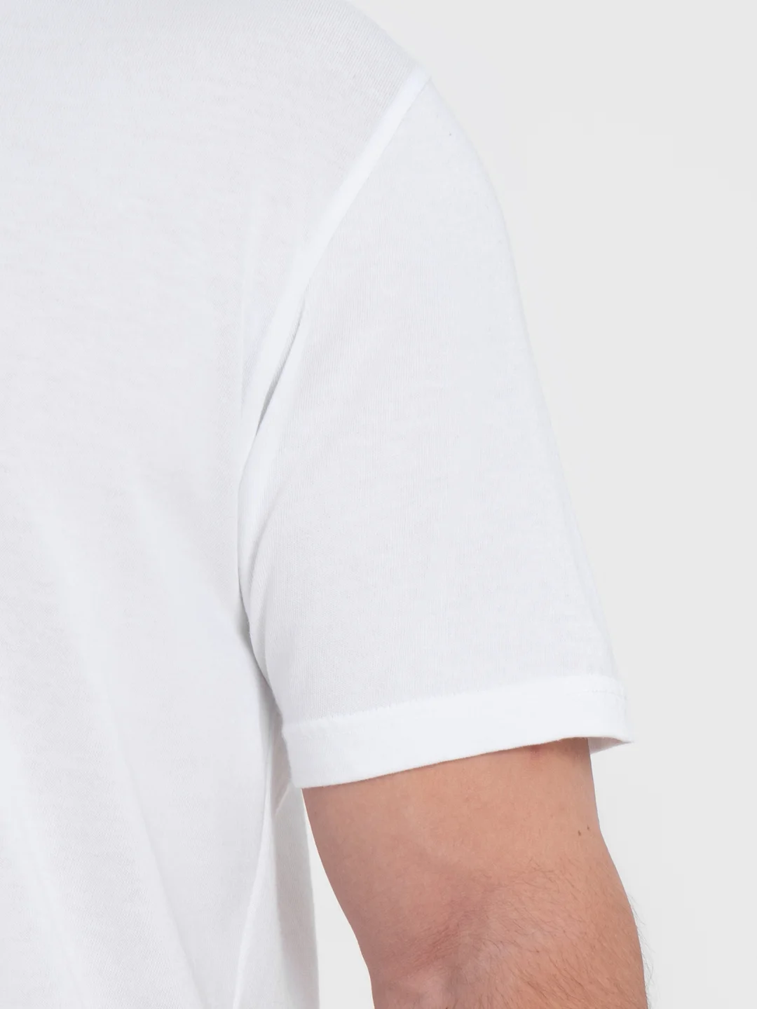Белый футболка UNIQLO DRY, круглый вырез, короткий рукав