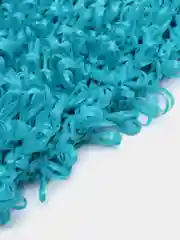 Бирюзовый мочалка для тела, вязаная, ручной работы / мочалка банная / мочалка для бани / мочалка массажная