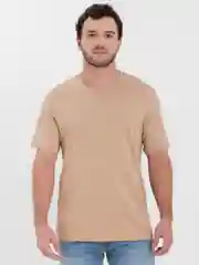 Бежевый футболка мужская