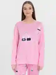 Розовый пижама женская, с брюками