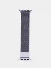 Лавандовый ремешок для смарт-часов Apple Watch металлический, миланская петля 38/40/41/42/44/45/49
