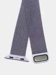 Лавандовый ремешок для смарт-часов Apple Watch металлический, миланская петля 38/40/41/42/44/45/49