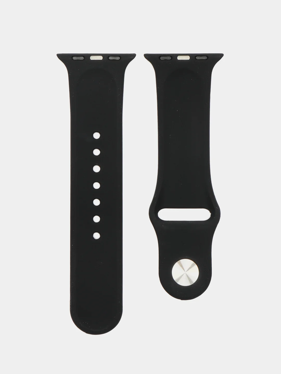 Черный ремешок для смарт-часов Apple Watch металлический, миланская петля 38/40/41/42/44/45/49