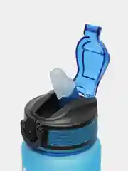 Лазурный бутылка для воды с трубочкой 1 литр