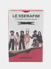 Фуксия карточки LE SSERAFIM, набор из 55 штук