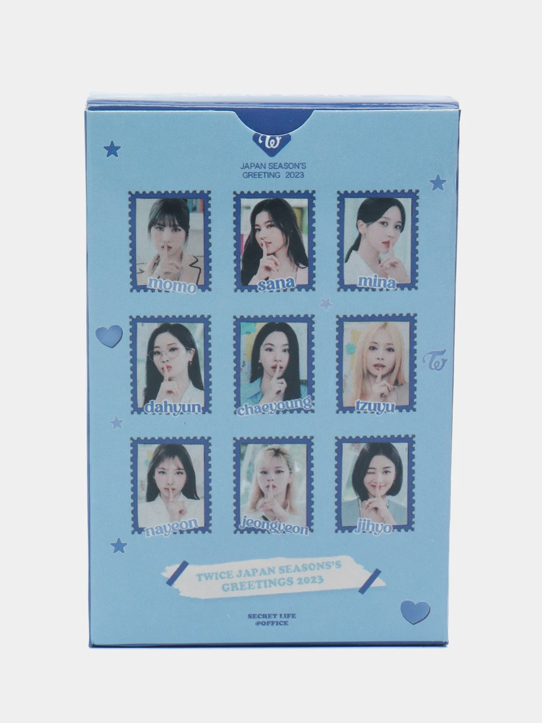 Голубой карточки TWICE, набор из 55 карт