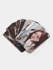 Черный карточки на новый японский альбом Itzy Algorhythm, карты k-pop Итзи, 55 штук