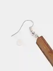 Серьги Инди деревянные