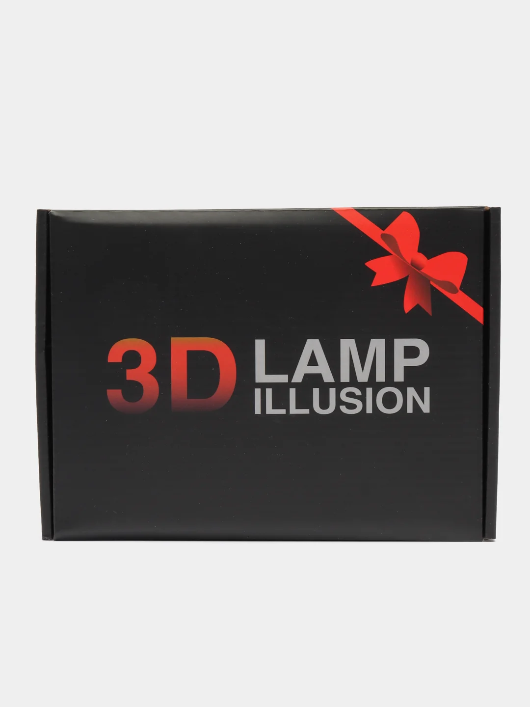 Ночник 3D с часами для влюбленных