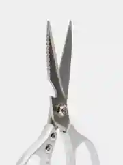 Серебряный ножницы кухонные, универсальные, с орехоколом, с открывалкой, из нержавеющей стали