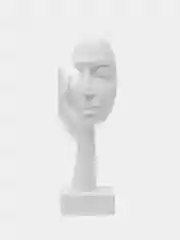 Белый декоративные статуэтки для интерьера / Фигурки для декора дома / Декор для студии