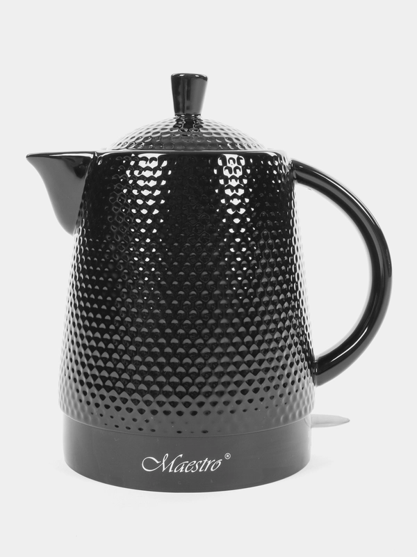Чайник электрический Maestro MR-069-BLACK керамика, 1,5 л