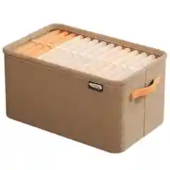 Карамельный ящик-кофр для хранения вещей