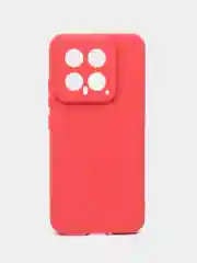 Коралловый чехол для Xiaomi 14 ( Сяоми 14 ) силиконовый , прозрачный