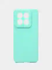 Мятный чехол для Xiaomi 14 Pro ( сяоми 14 про ) силиконовый , с защитой камеры
