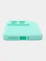 Мятный чехол для Xiaomi 14 Pro ( сяоми 14 про ) силиконовый , с защитой камеры