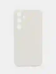 Белый чехол для Samsung Galaxy S24 Plus 5G ( Самсунг С24 Плюс )силиконовый ,