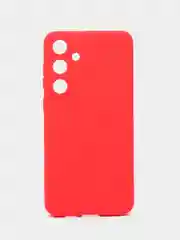 Красный чехол для Samsung Galaxy S24 Plus 5G ( Самсунг С24 Плюс )силиконовый ,