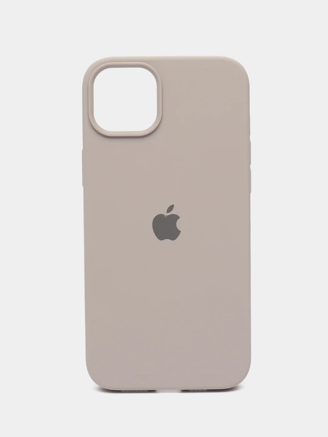 Аметистовый чехол Silicone Case для iPhone 14, 14 Pro, 14 Plus, 14 Pro Max, с закрытым низом