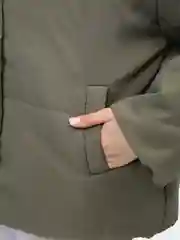 Хаки куртка женская лёгкая ОСЕНЬ оверсайз