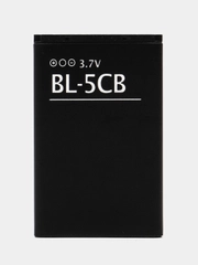 Аккумулятор BL-5CB для телефонов Nokia 100/101/105/106/109/1112/1200/1208/1209/1680